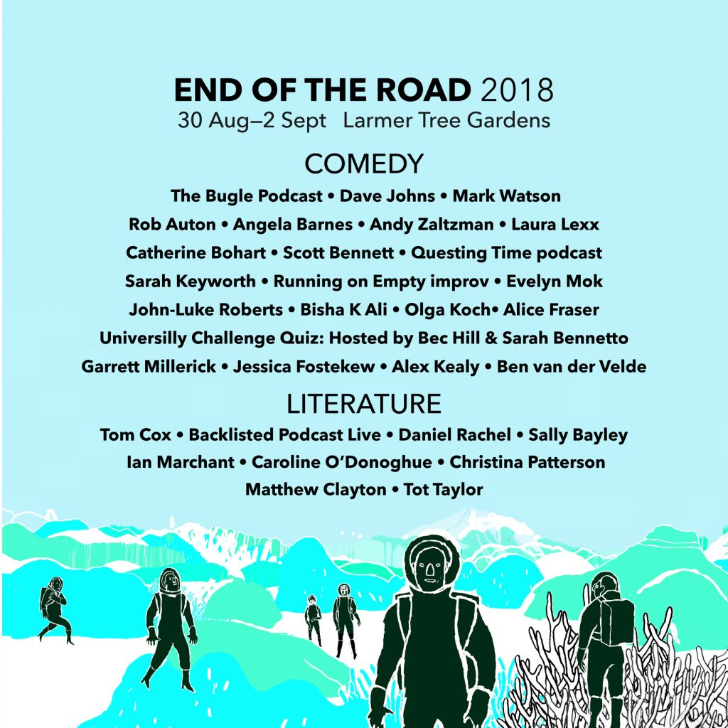2018 Comedy & Literature Line Ups Revealed!