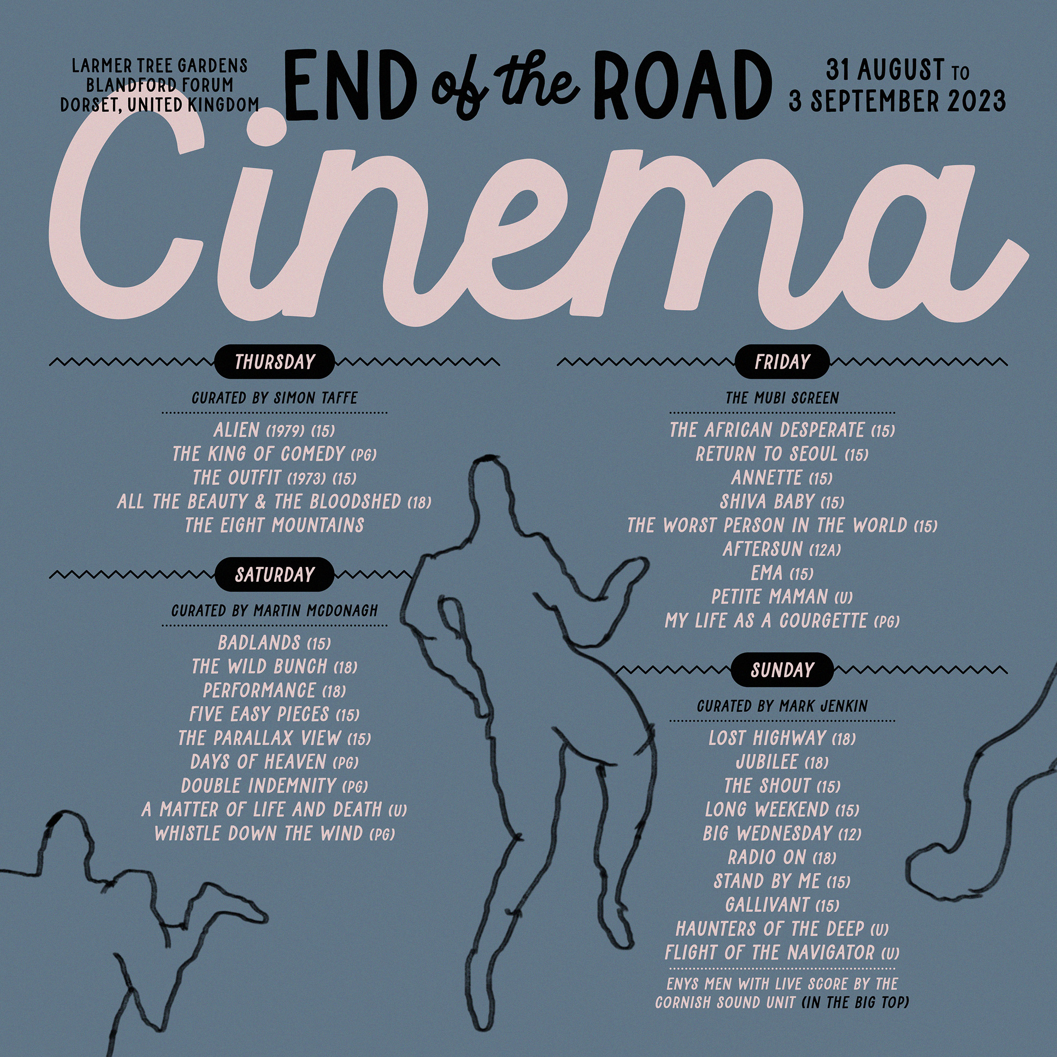 End of The Road 2023 Cinema Lineup is Here End of the Road