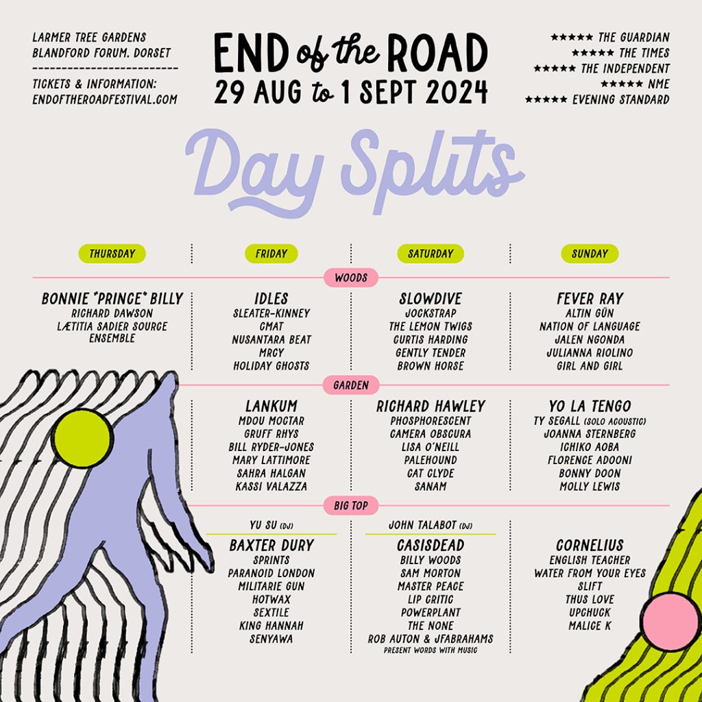 End of The Road 2024 Day Splits Are Here!