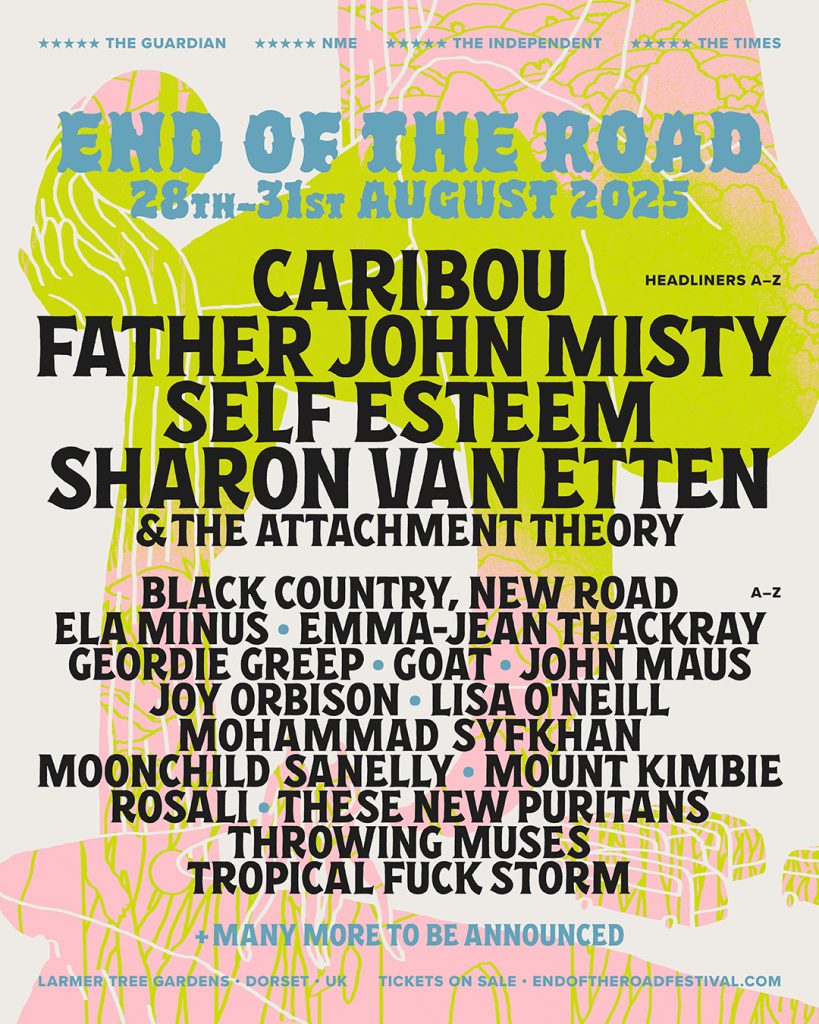 Caribou, Father John Misty, Self Esteem and Sharon van Etten Headline EOTR 2025!